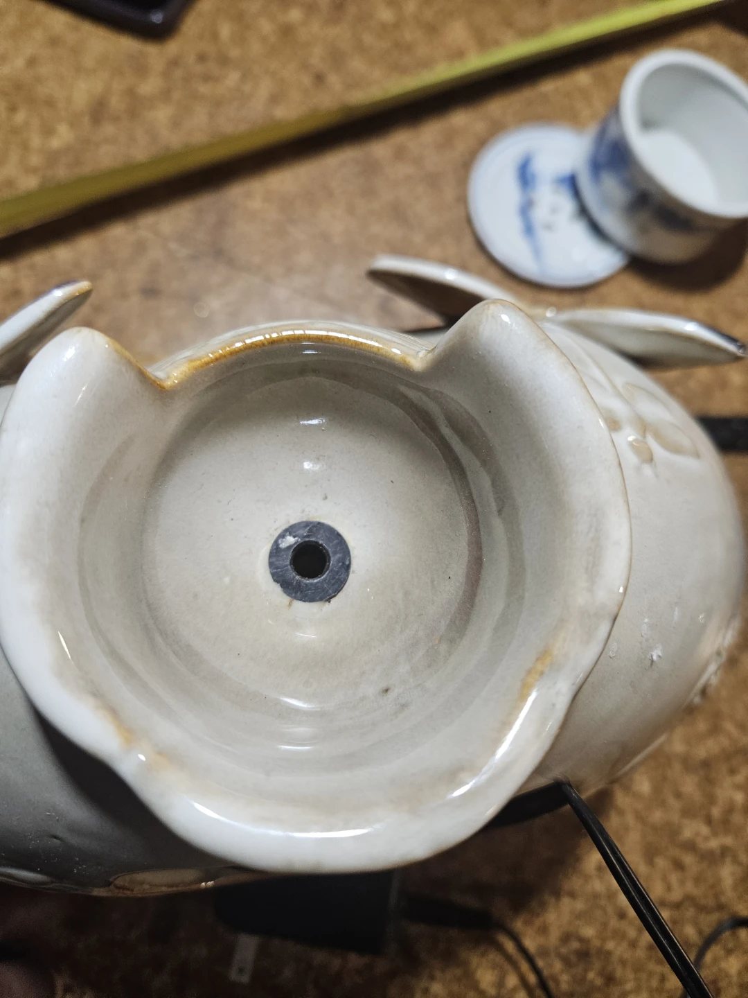 Decorative Ceramic Vase with Butterfly and Dragonfly Accents - photo 5