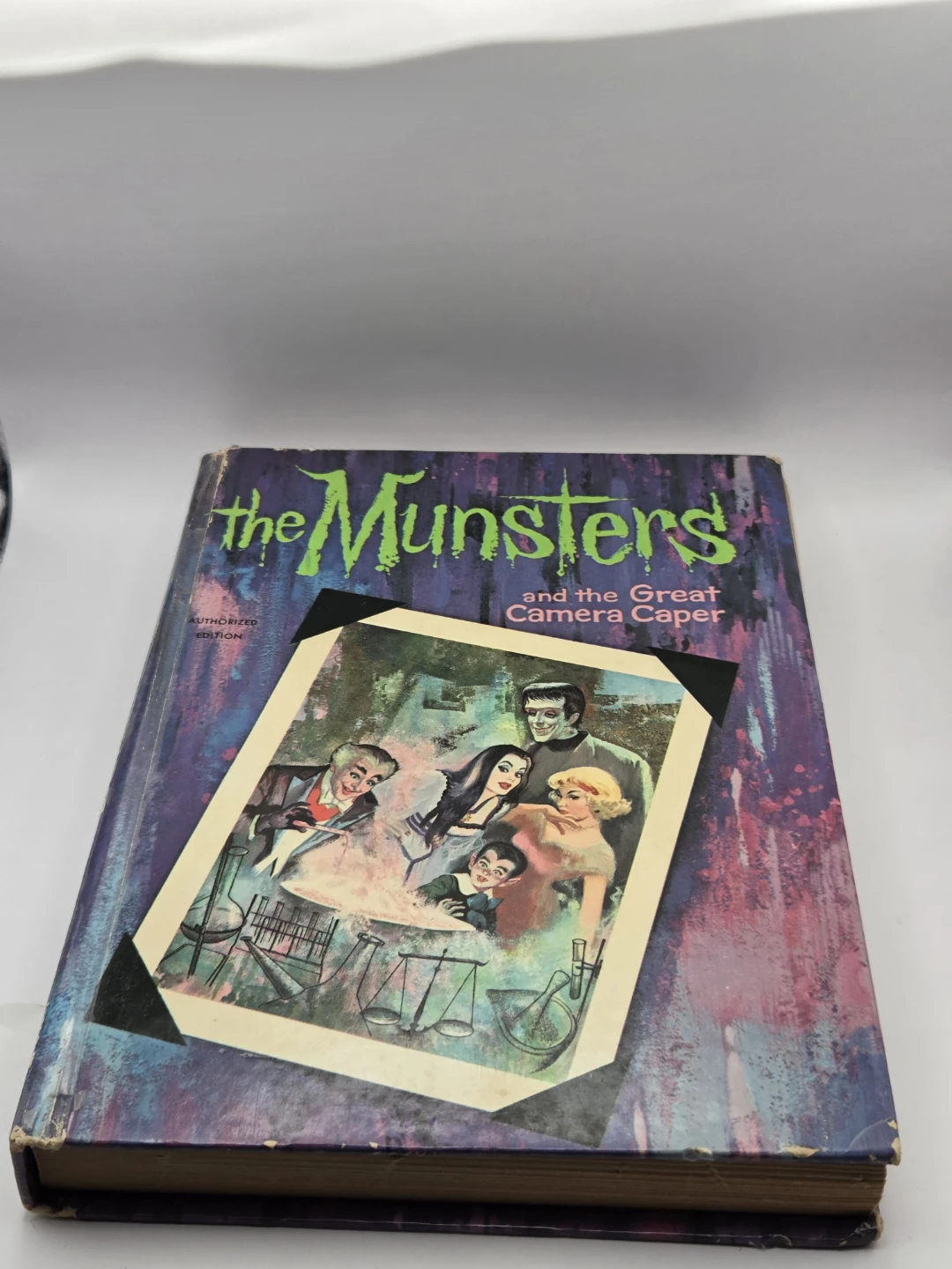 Vintage 1965 "The Munsters" Hardcover Book – Great Camera Caper