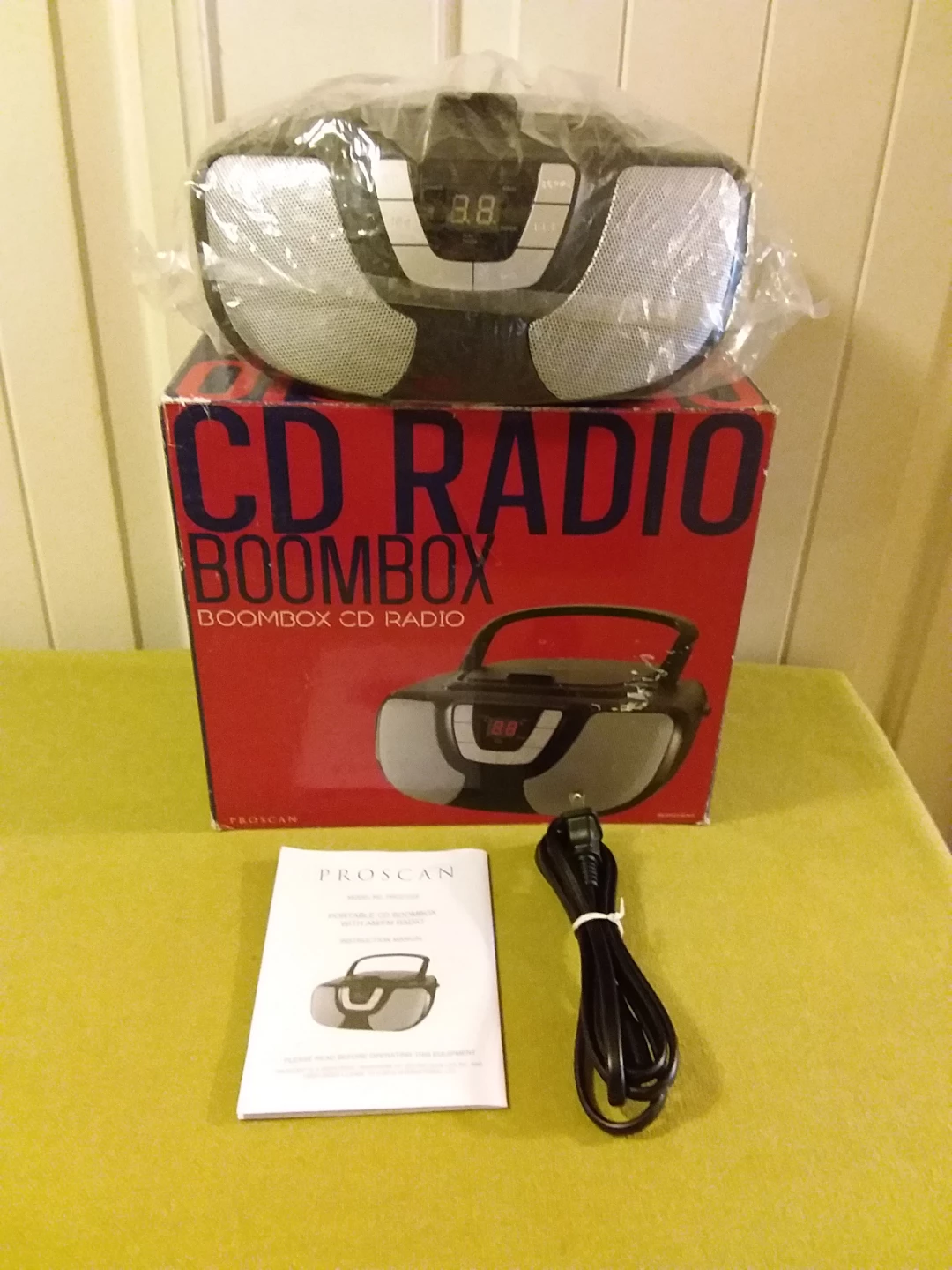 📀 📻 🔊🎶 🆕 Proscan CD Radio Boombox 📀 📻 🔊 🎶 🆕 - photo 2