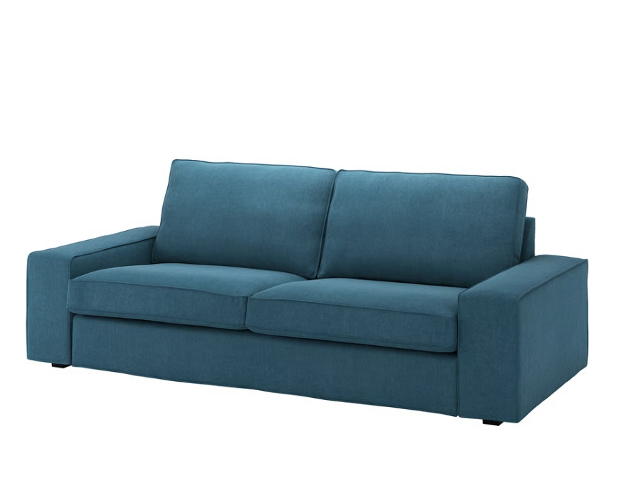 2 IKEA KIVIK Sofas - Tallmyra blue