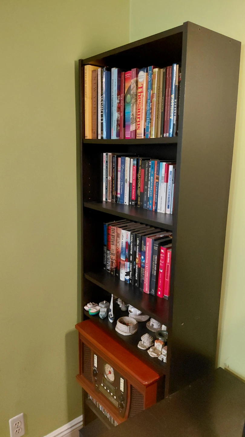 Dark Brown Ikea Billy  Bookcase - photo 2