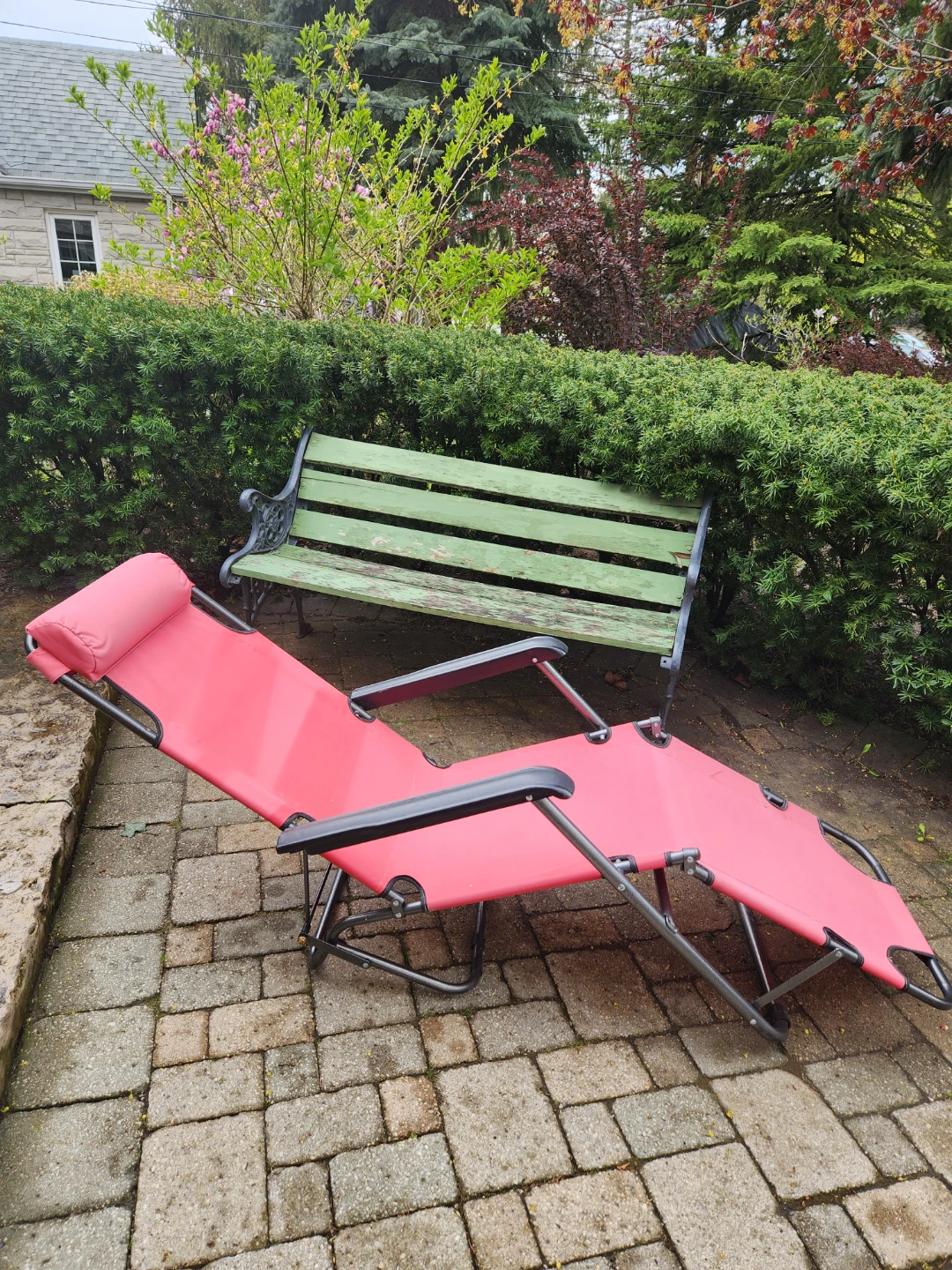 Pink Zero Gravity Chair with Pillow - photo 3