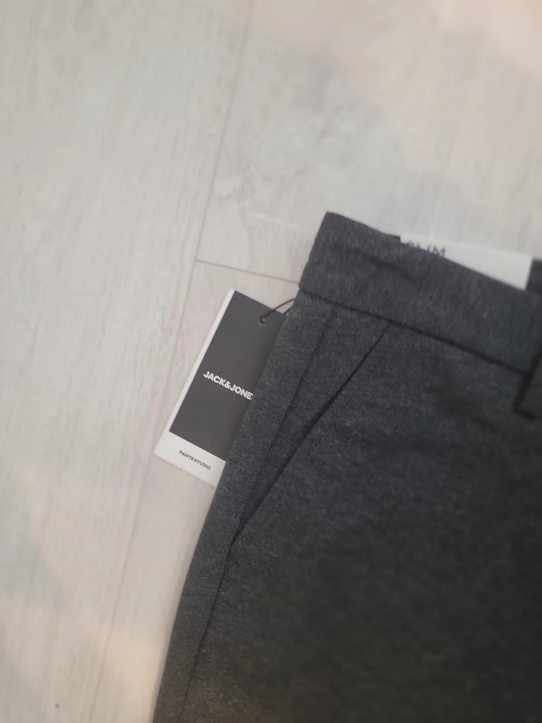 Jack & Jones Slim Fit Chino Pants Grey - Waist 34 34 Length - photo 4