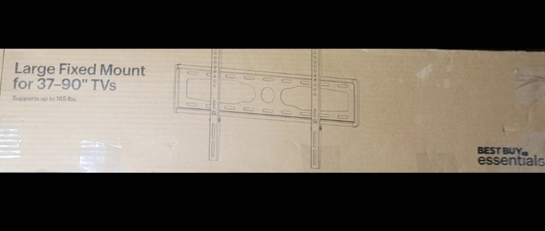 Best Buy Essentials Large Fixed TV Wall Mount for 37-90" TVs