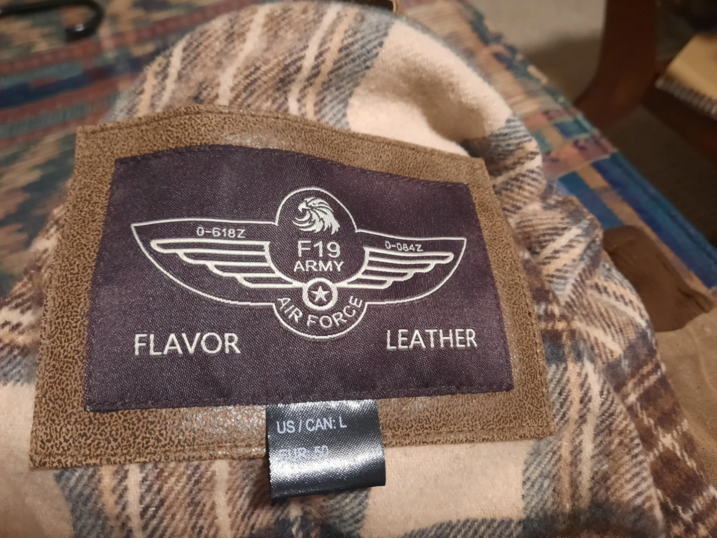 Flavor Air Force Leather Jacket - photo 3