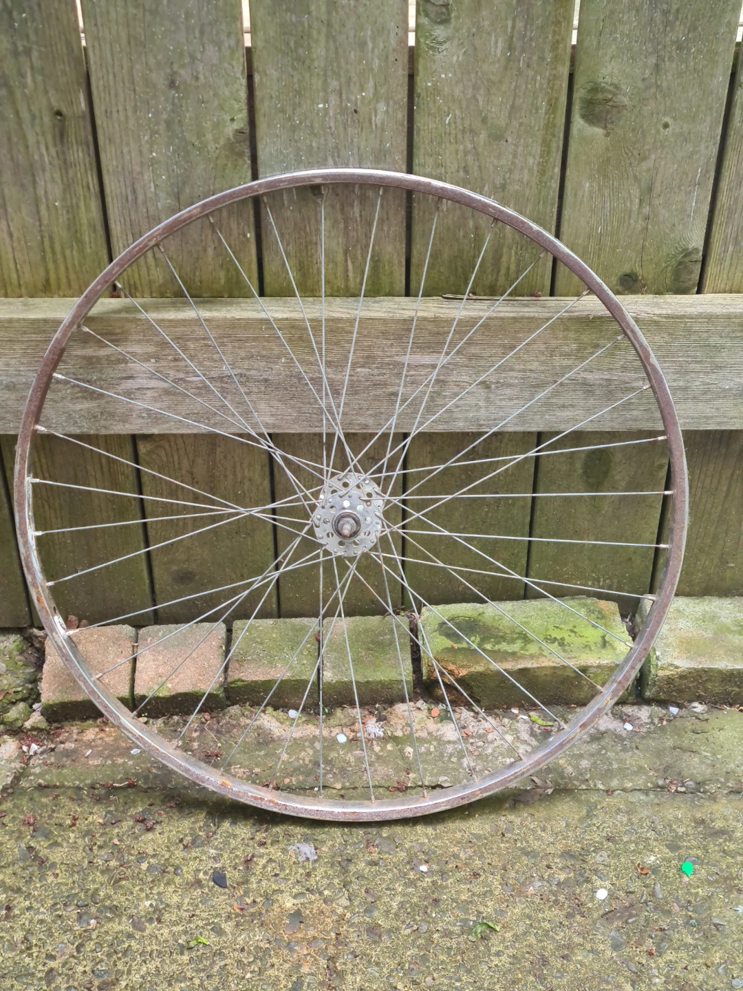 Vintage Bicycle Wheel