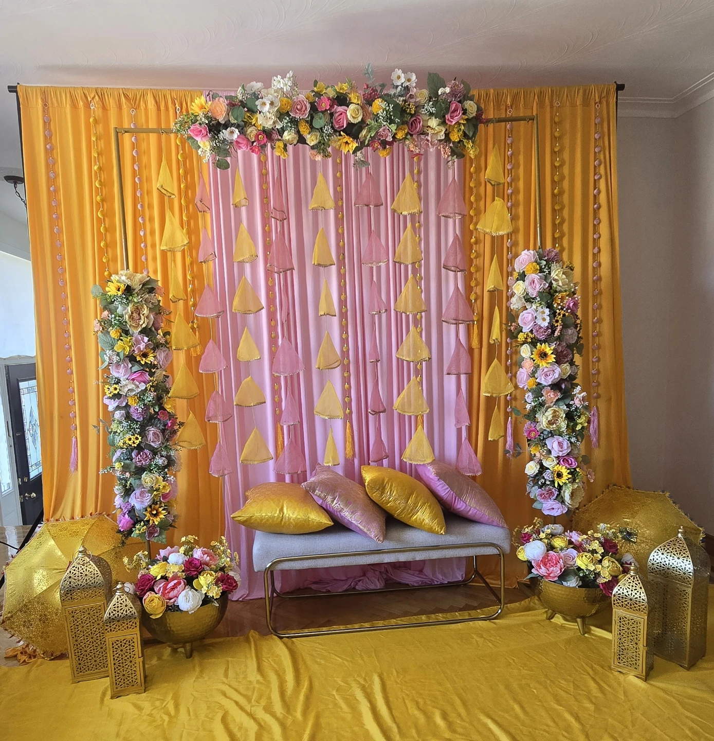 Wedding Decor Setup-mehndi, haldi, mayoon,sangeet - photo 2