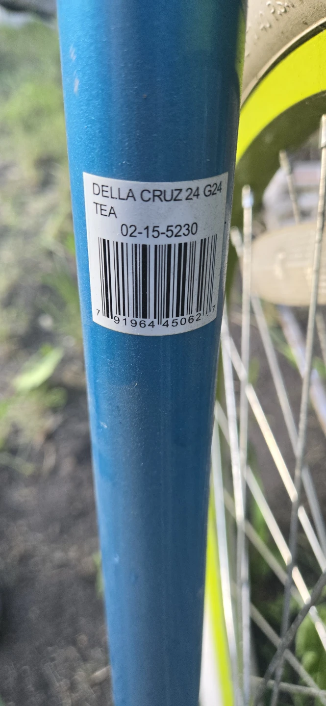 Blue Della Cruz 24" Cruiser Bicycle