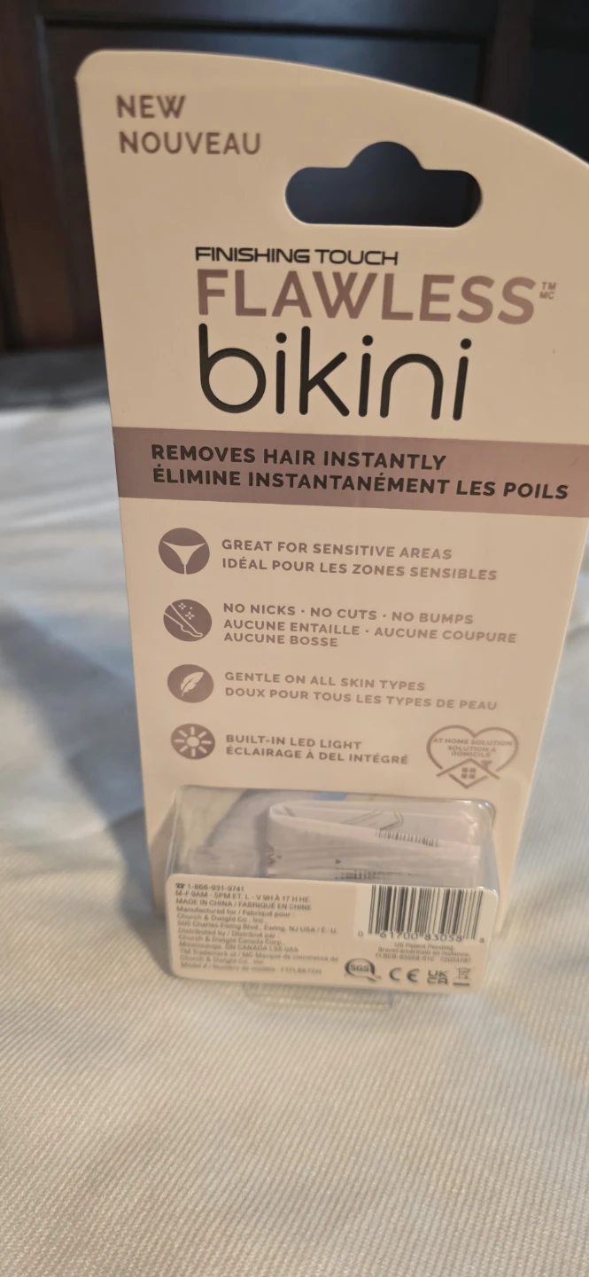 Finishing Touch Flawless Bikini Hair Remover & Trimmer - photo 2