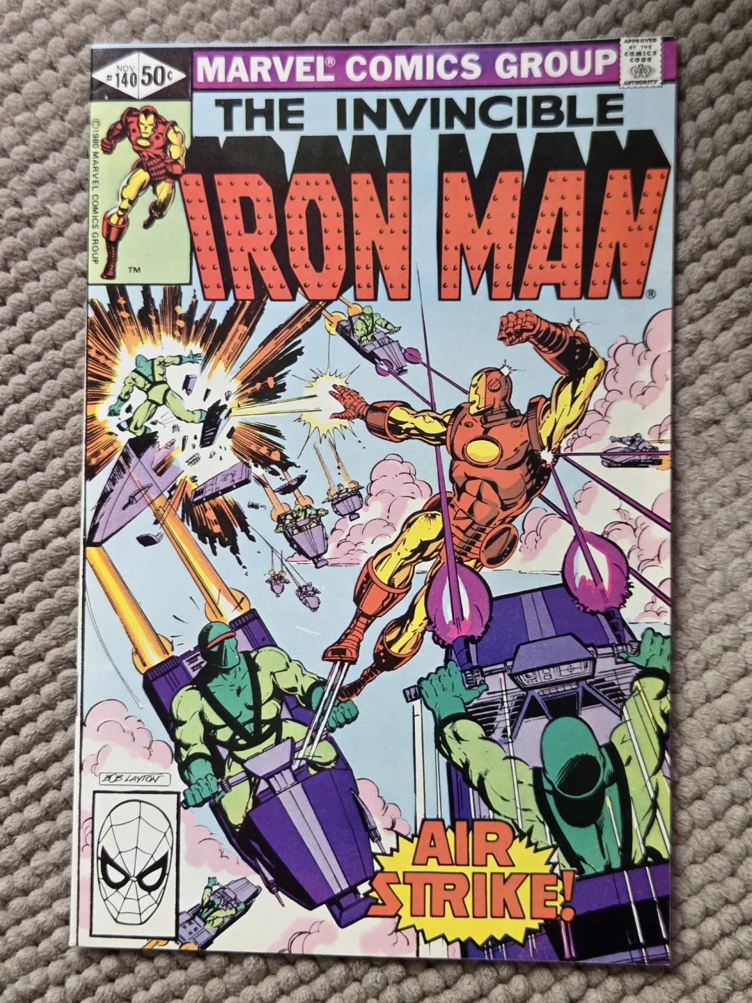 The Invincible Iron Man Comic #140