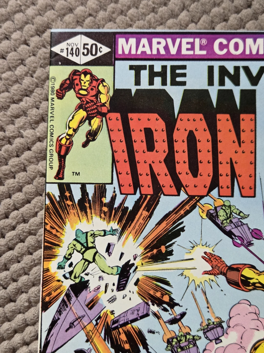 The Invincible Iron Man Comic #140 - photo 2