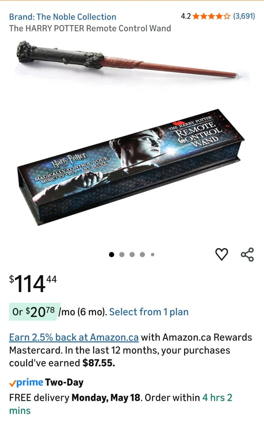 Harry potter remote control wand - photo 2