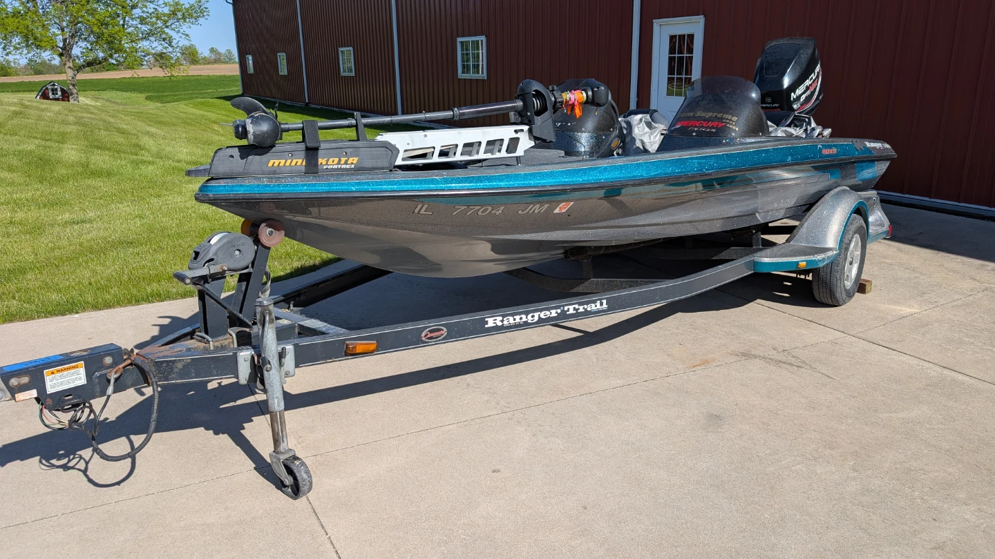 Ranger 518V Bass Boat with Mercury OptiMax Outboard Motor