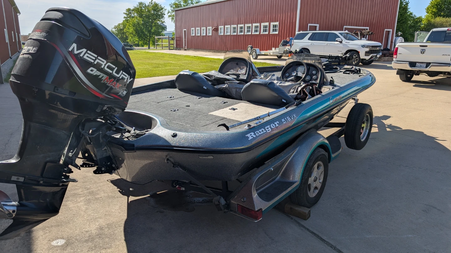 Ranger 518V Bass Boat with Mercury OptiMax Outboard Motor - photo 3