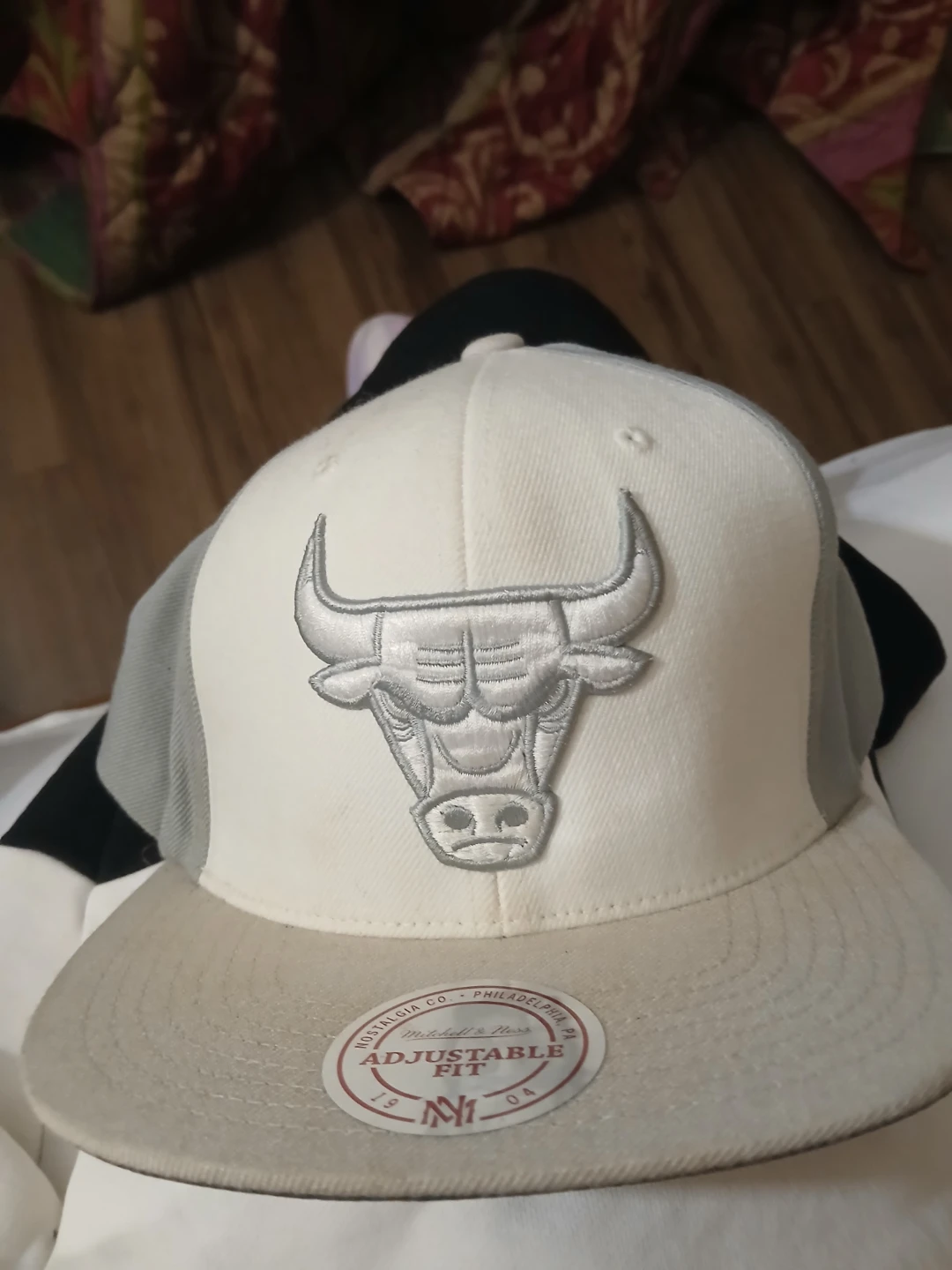 Mitchell & Ness Chicago Bulls Adjustable Snapback Hat