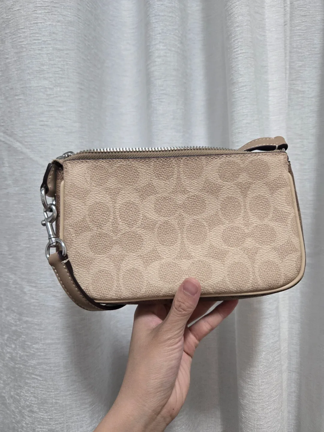 New Coach Monogram Wristlet/Clutch Bag - photo 2