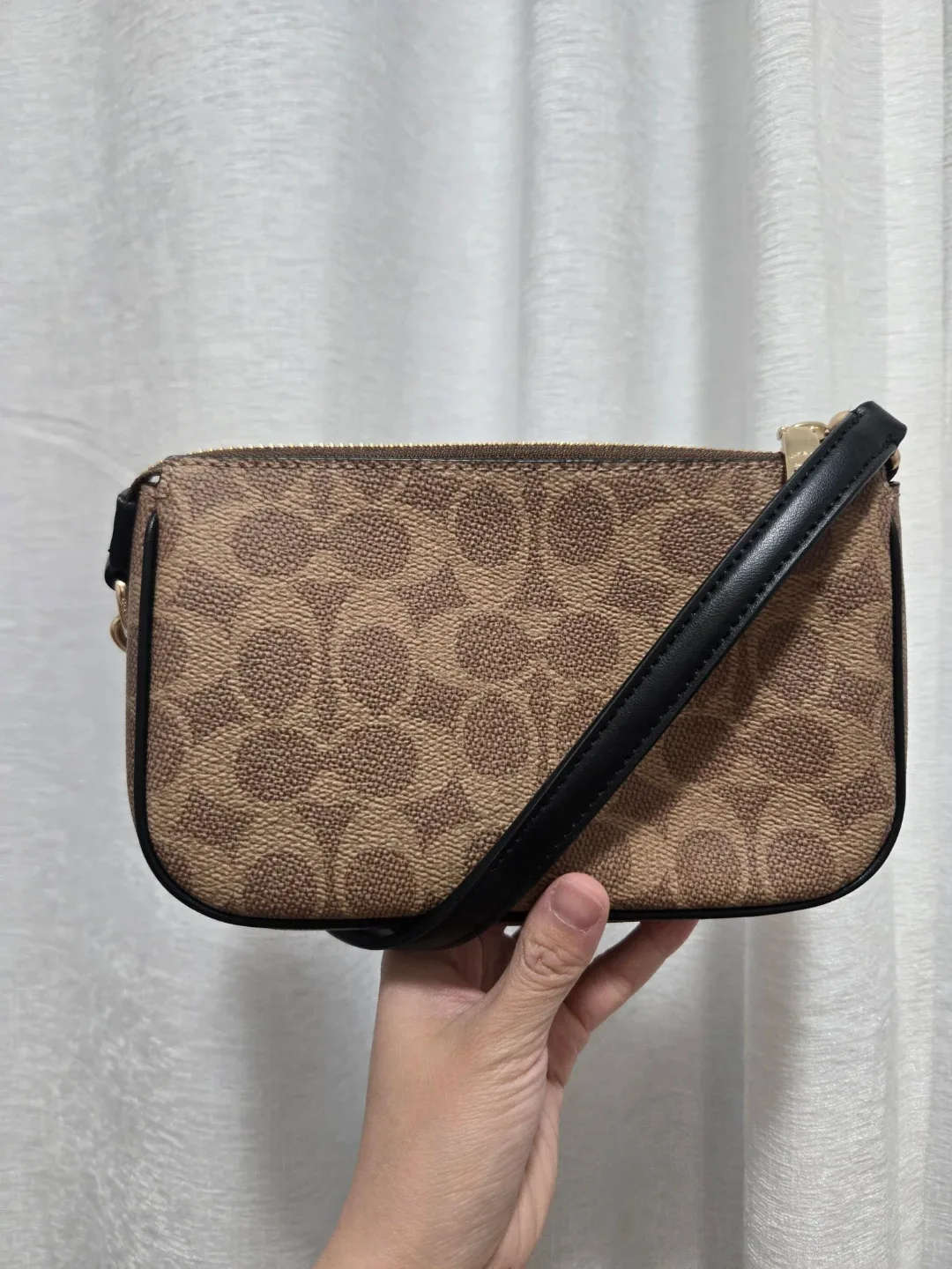 New Coach Monogram Wristlet/Clutch Bag - photo 4