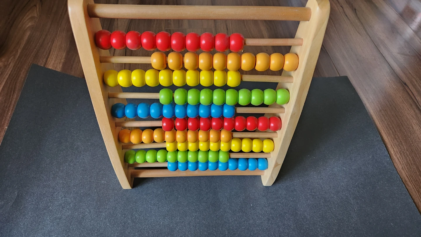 European Wooden Abacus Counting Toy