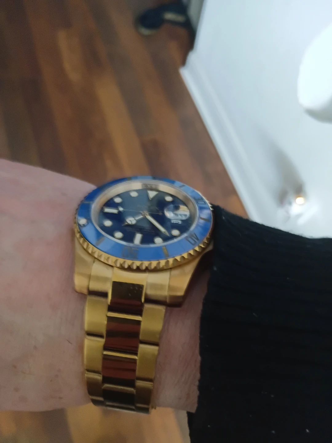Rolex Submariner Date Watch - Gold/Blue - photo 5