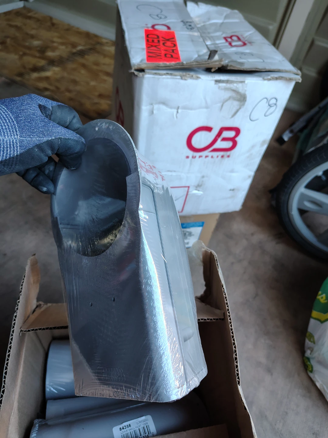 122 mm Wall Inlet Ducting