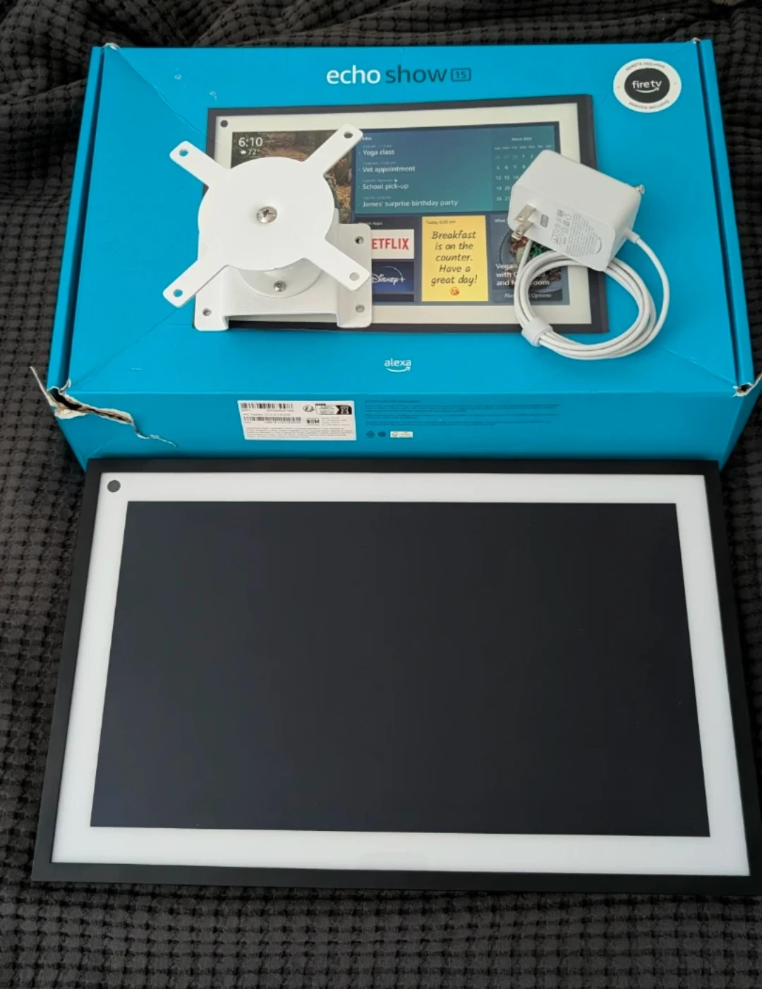 Amazon Echo Show 15 Smart Touchscreen Display - photo 4