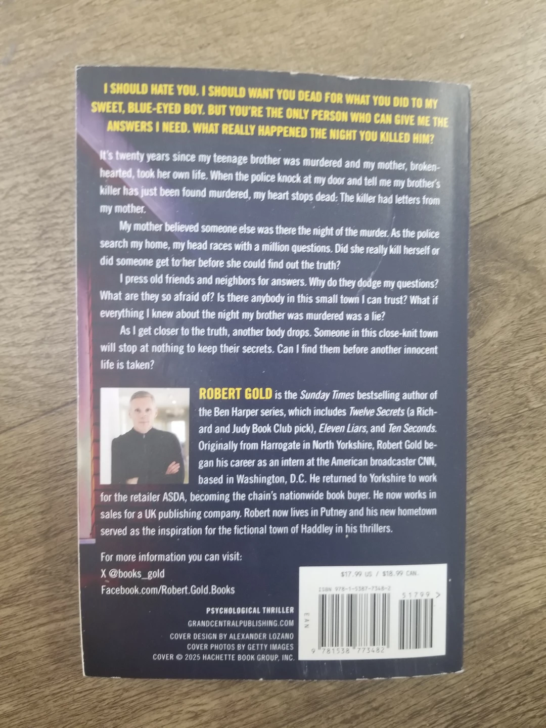 Twelve Secrets by Robert Gold Brand New Paperback - photo 2