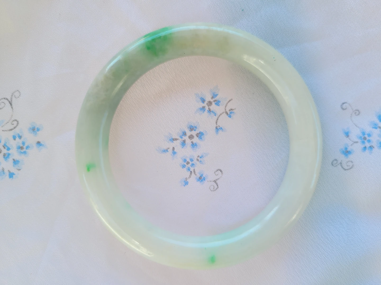 Jade Bangle Bracelet - photo 3