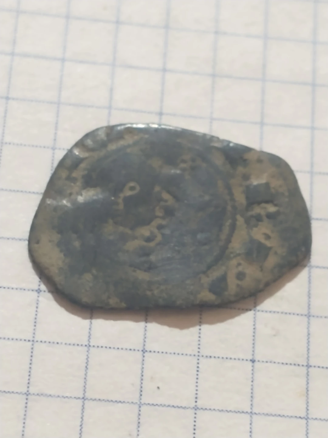 1296-1337 Frederick III of Sicily medieval Crusader billon denar - photo 4