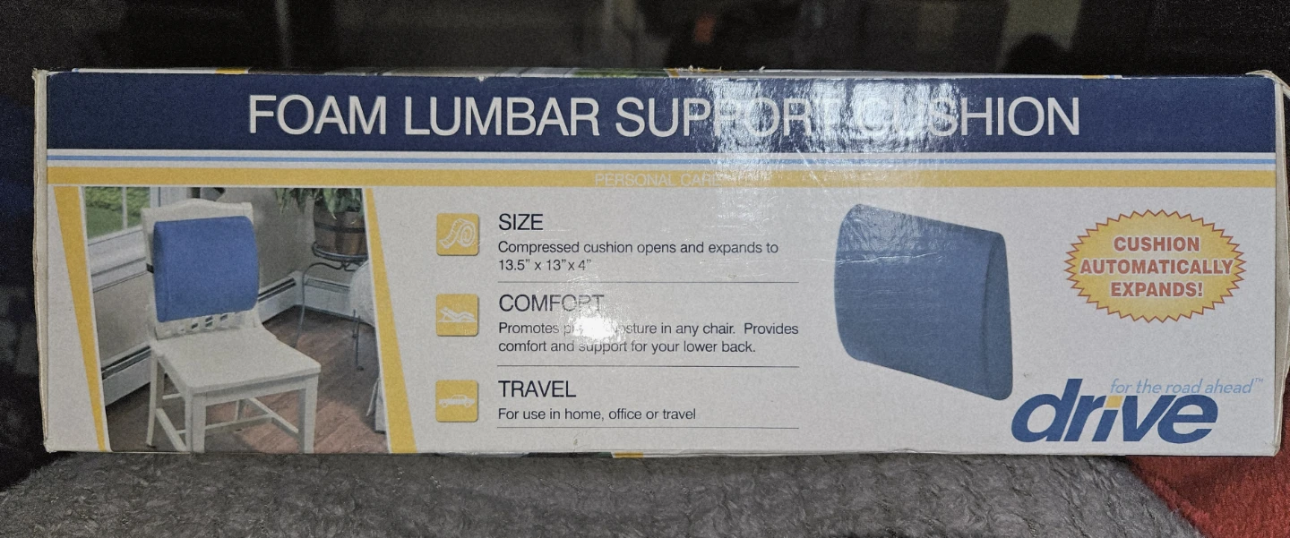 Drive Foam Lumbar Support Cushion - photo 2