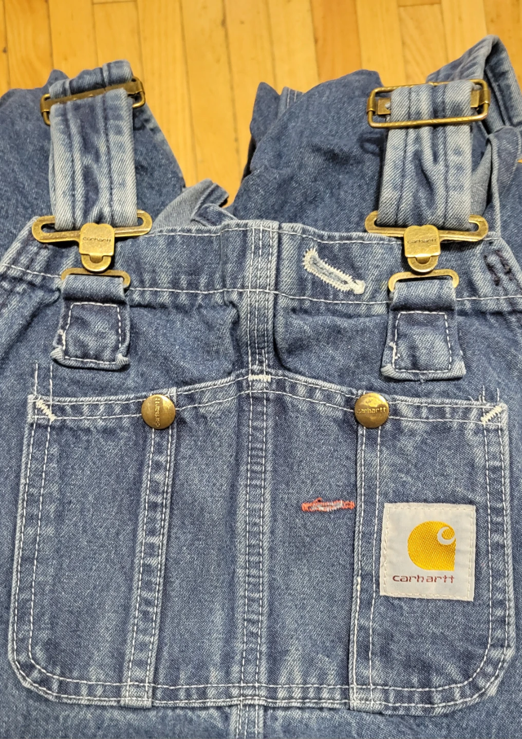 Carhartt Denim Overalls 34 x 32 - photo 2