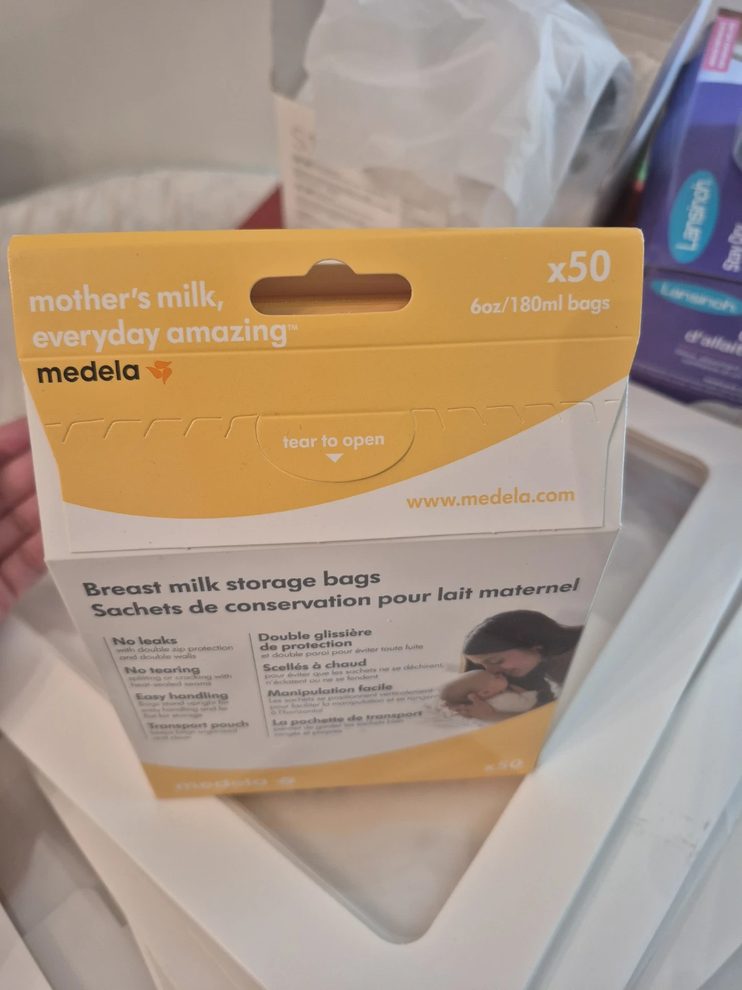 Medela Breast Milk Storage Bags - 50 count, 6oz/180ml - photo 2