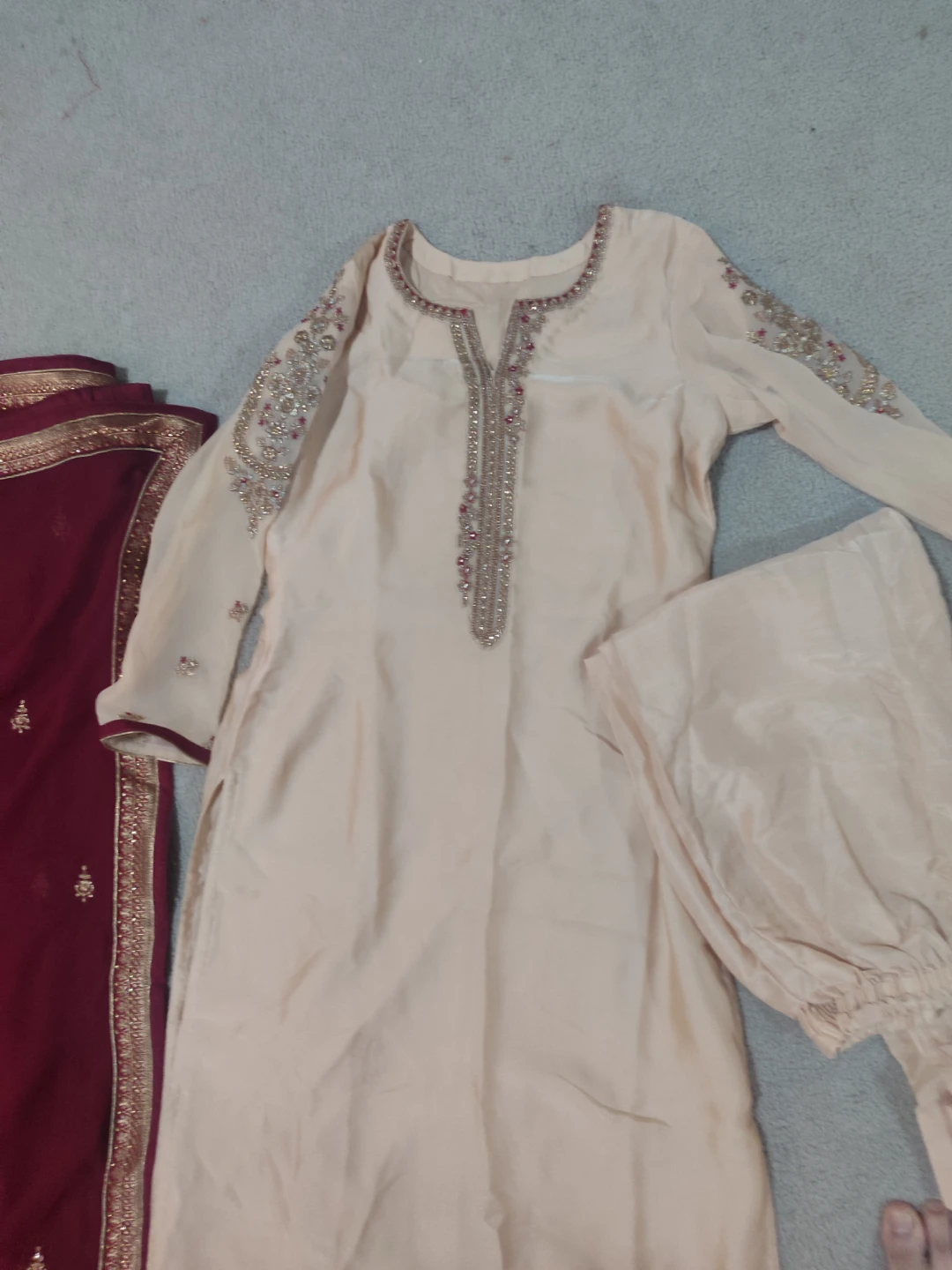 Embroidered 3-Piece Shalwar Kameez with Dupatta