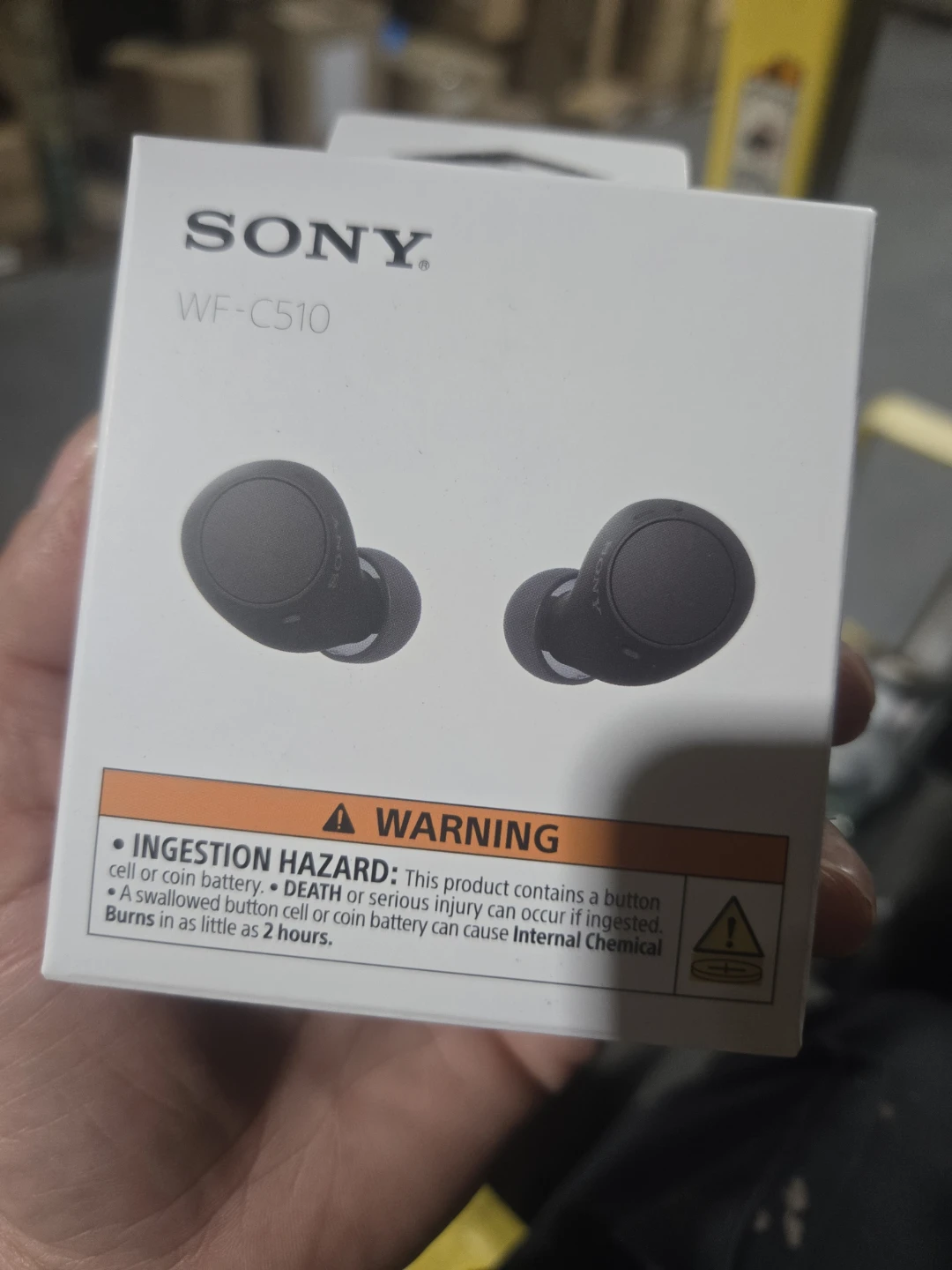 Sony WF-C510 Wireless Stereo Earbuds - Black