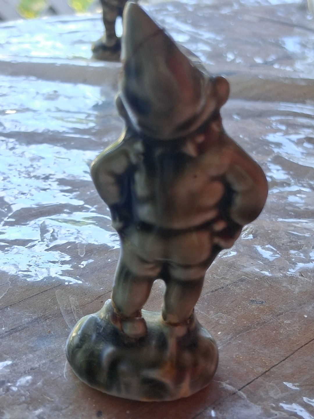 Two Ceramic Garden Gnomes