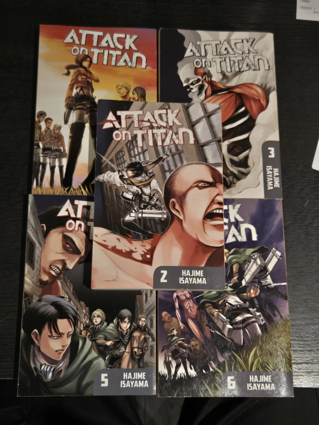 Attack on Titan Manga Volumes 2-6 - photo 2