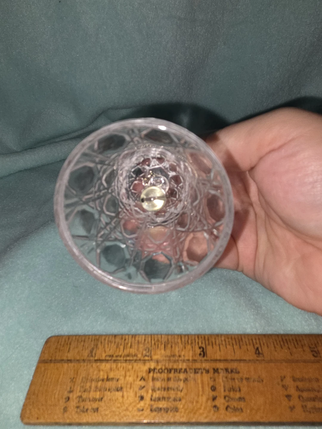 Crystal Glass Hand Bell - photo 4