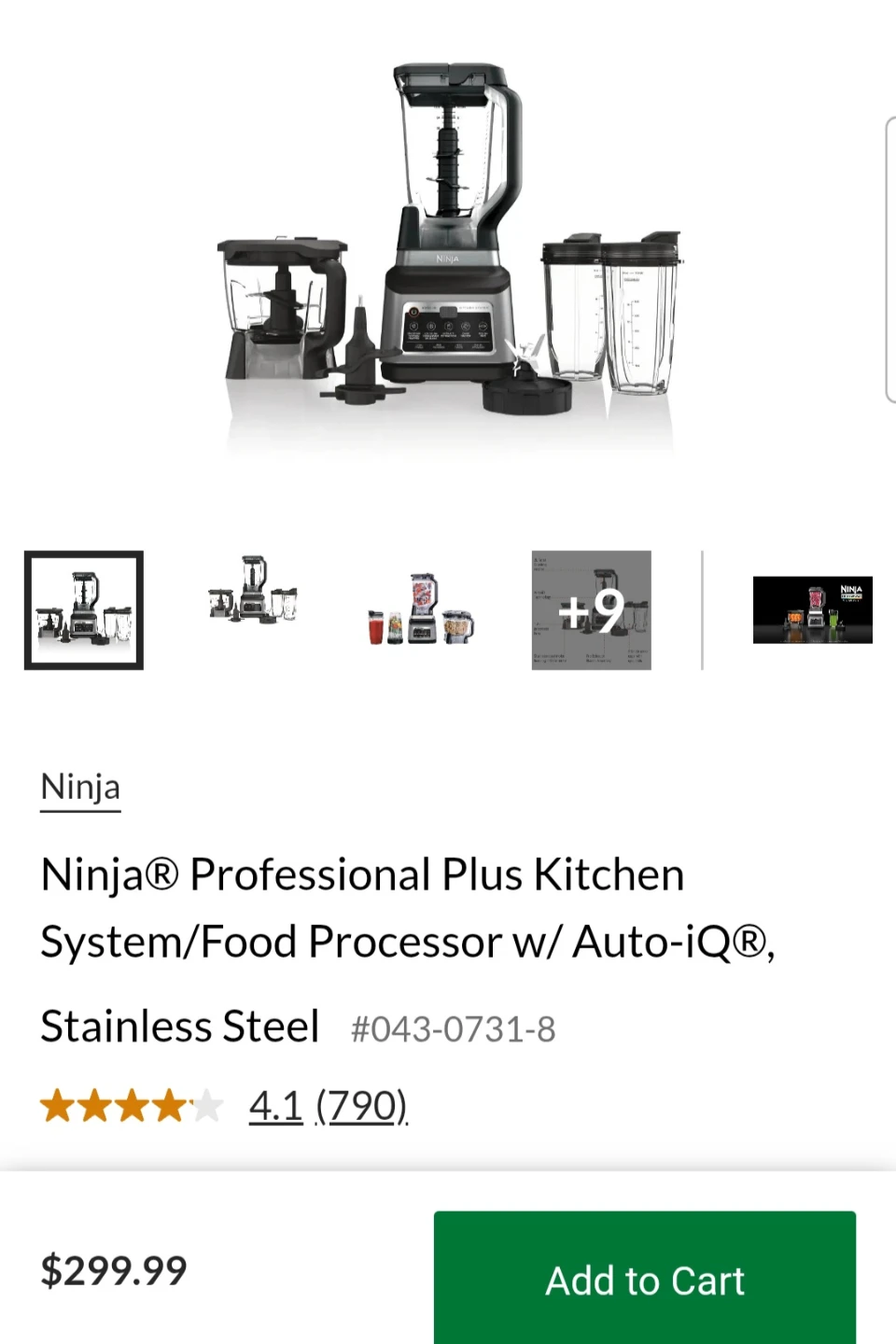 New Ninja Blender and Food processor - photo 4