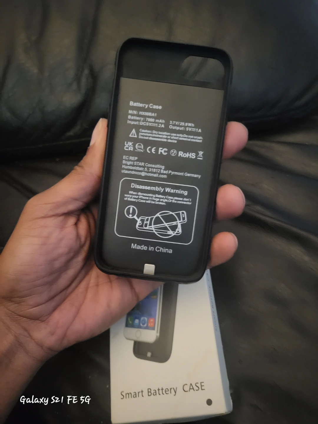 Smart Battery Case for iPhone 7/8 - photo 2