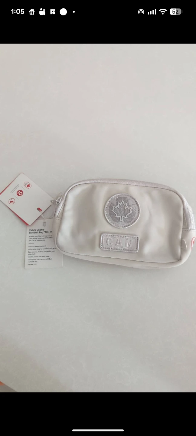 Lululemon Future Legacy Belt Bag - White