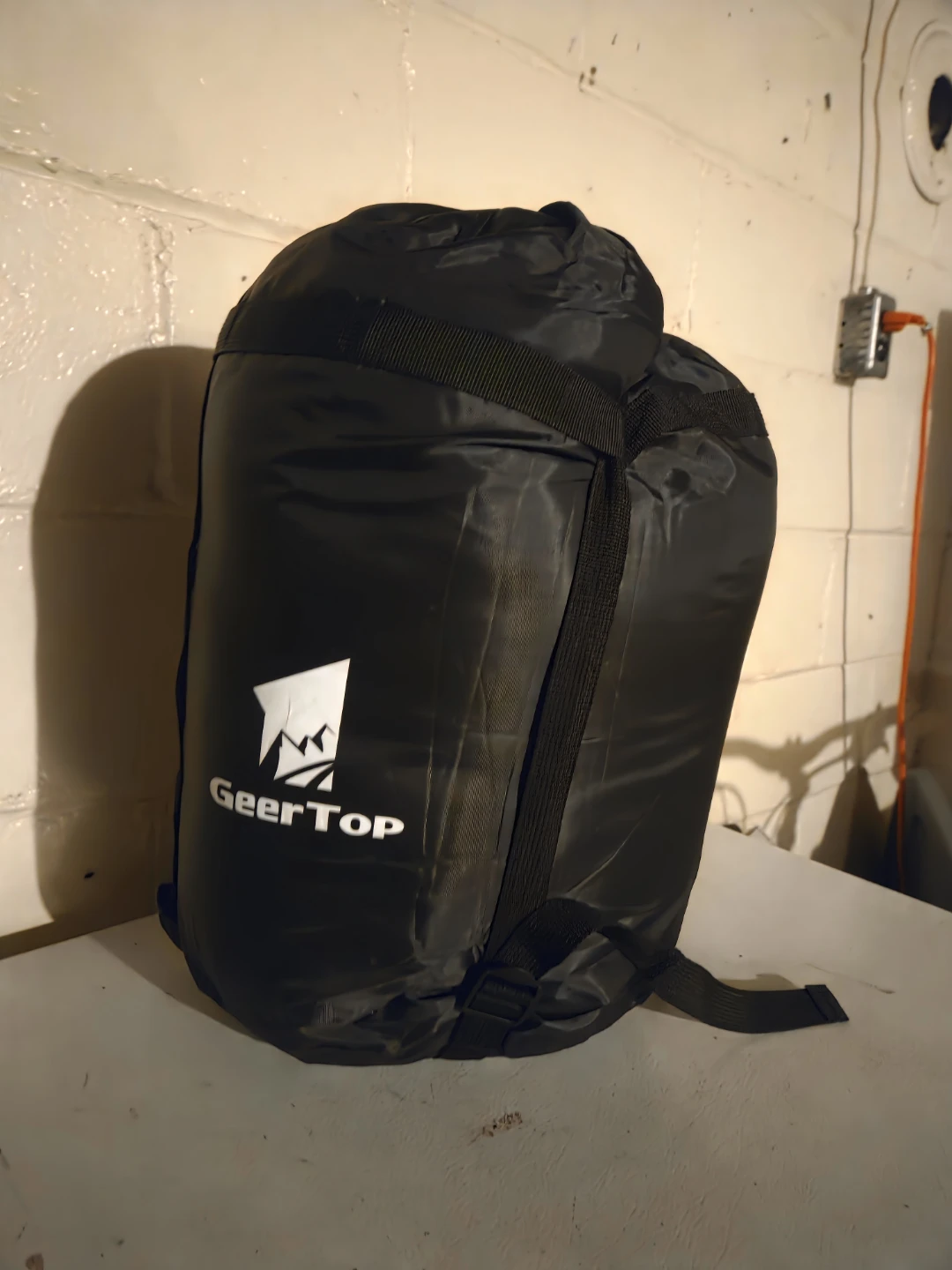 GeerTop Black Sleeping Bag