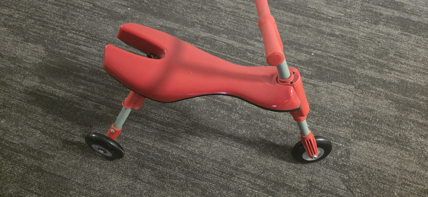 Red Yvolution balance bike