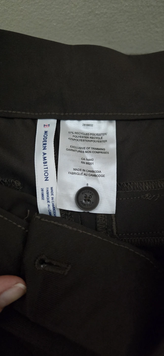 Modern Ambition Women's Pants Size 8 - photo 2