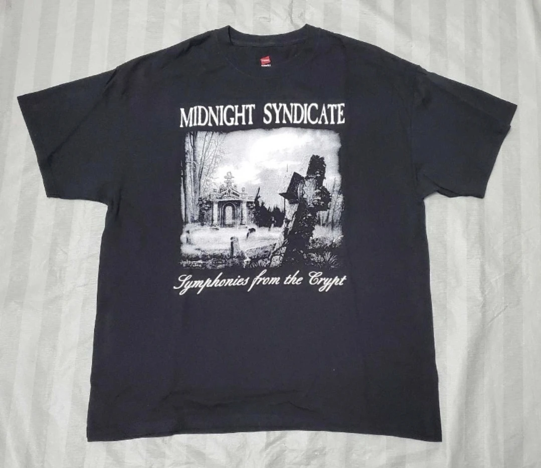 Midnight syndicate symphonies from the crypt tshirt sz XL