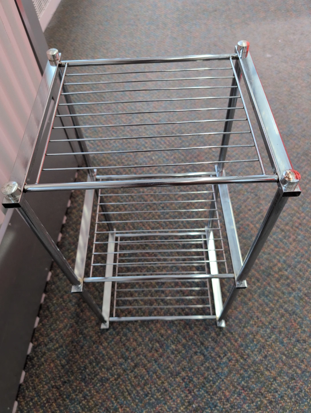 Chrome Wire Rack Shelf - photo 2