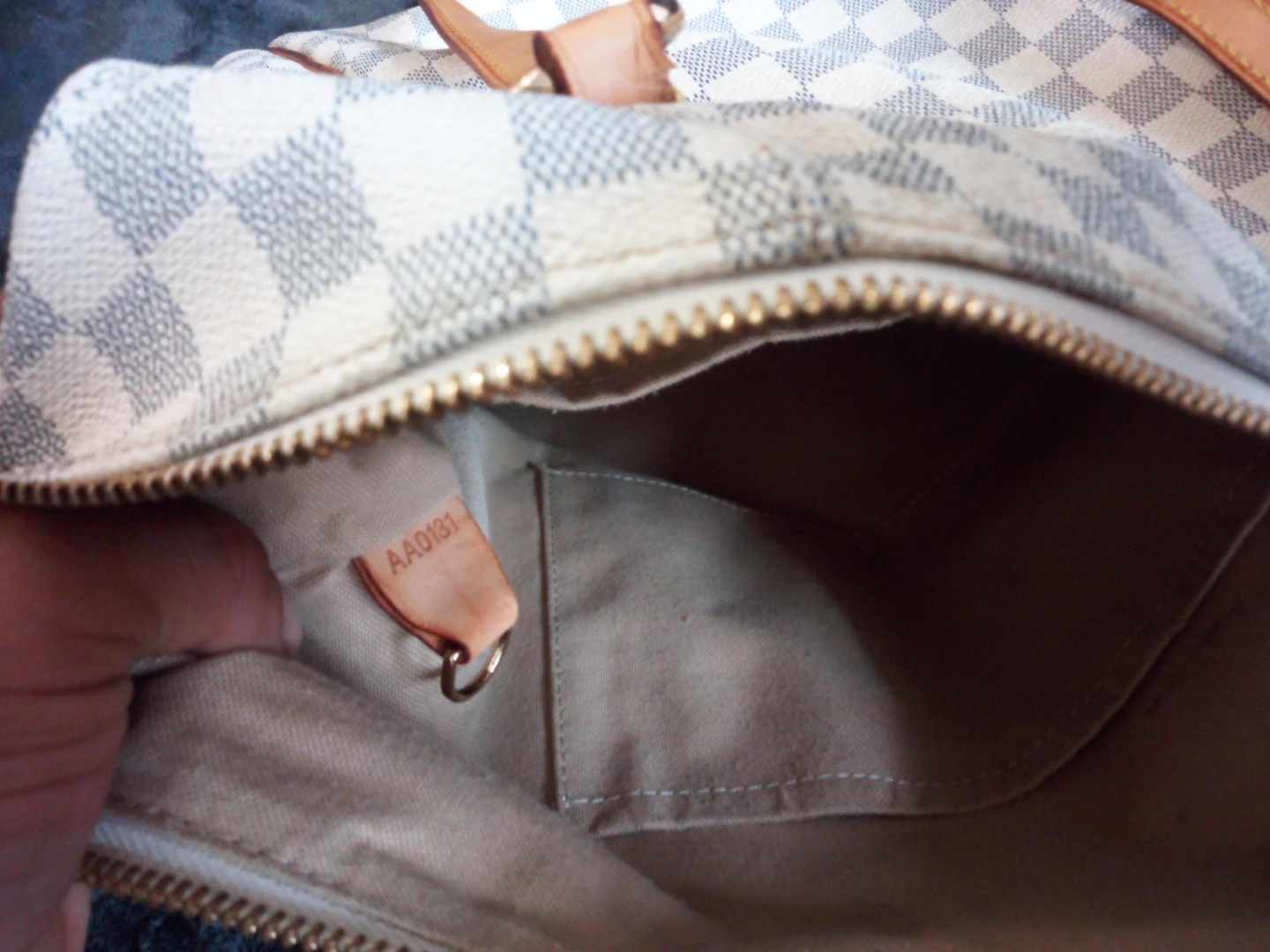 Louis Vuitton Damier Azur Speedy 30 - photo 5