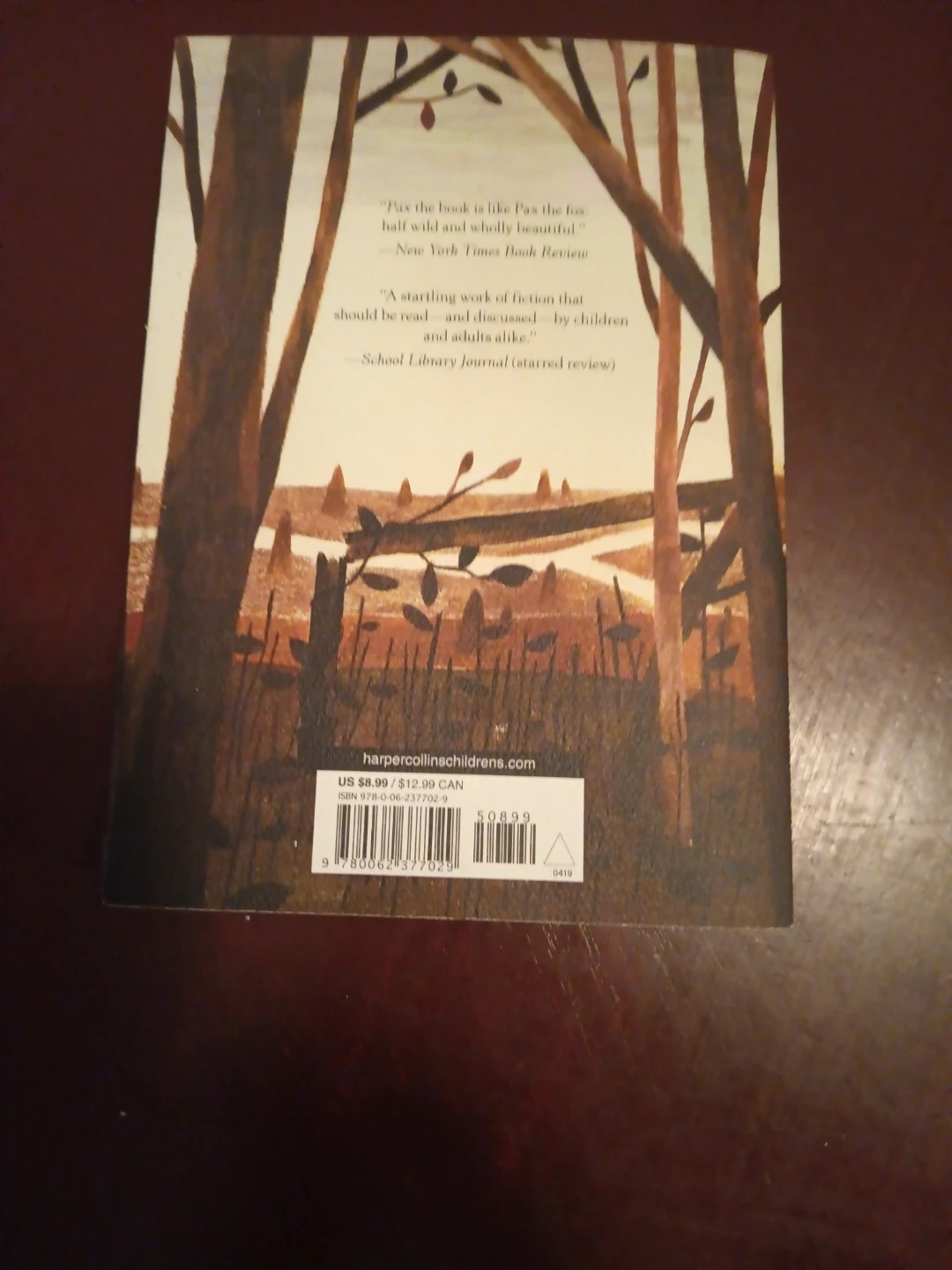 Pax by Sara Pennypacker Illustrated Children's Book - photo 2