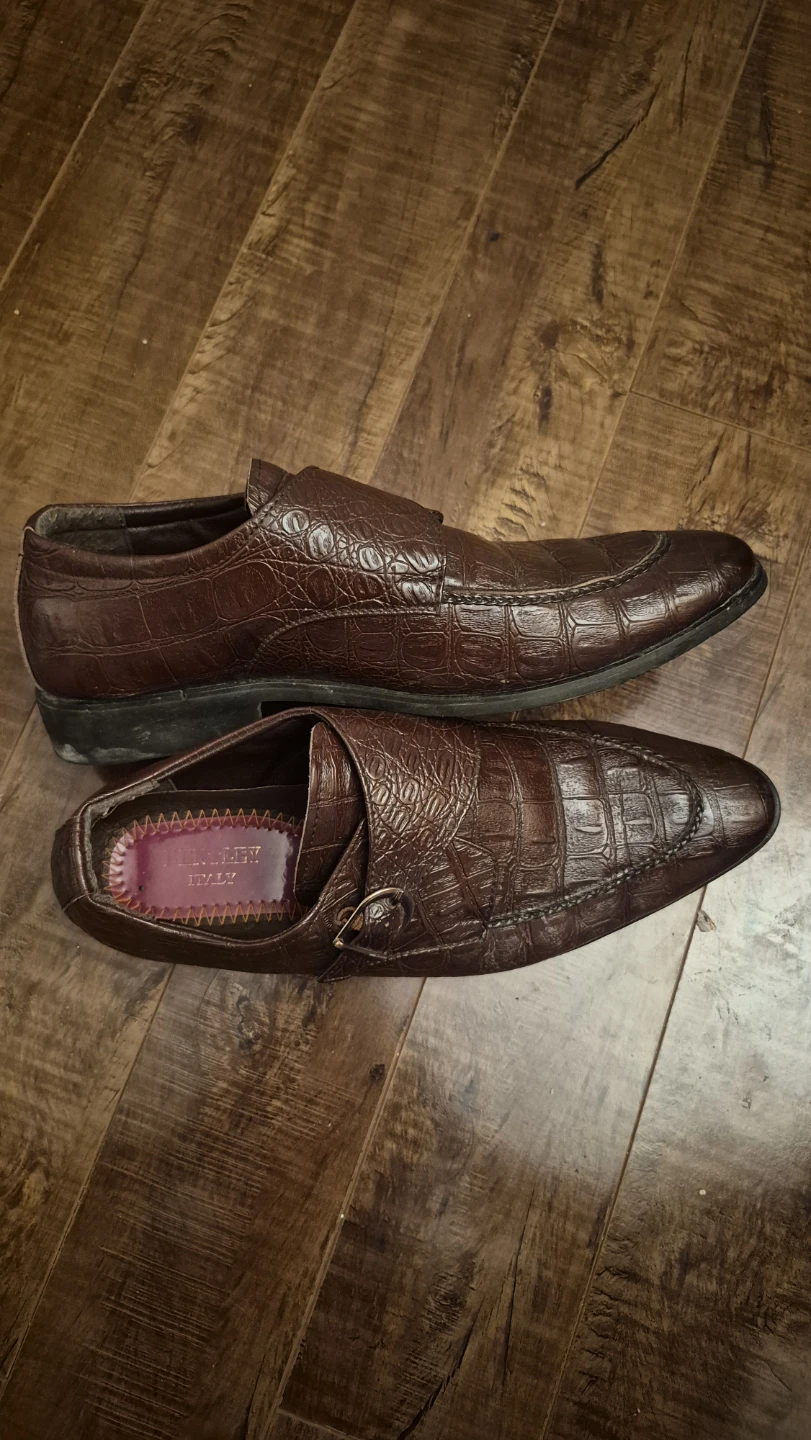 Bentley Italy Men's Monk Strap Shoes Size 39