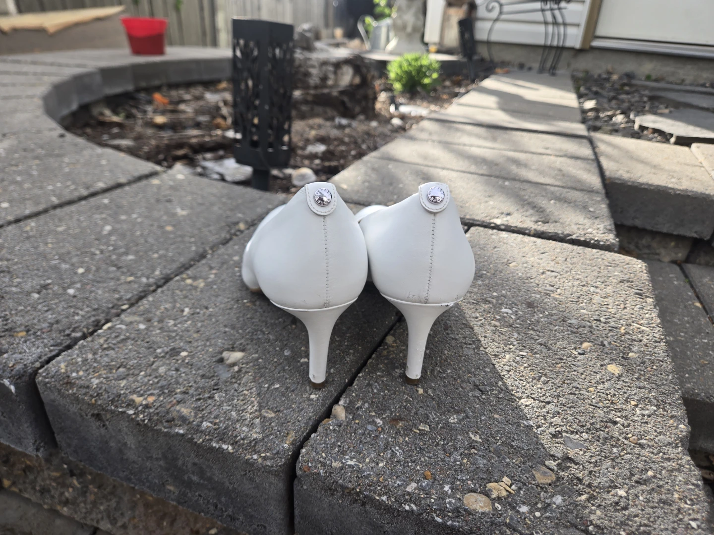 Michael Kors White Leather Pumps - photo 4