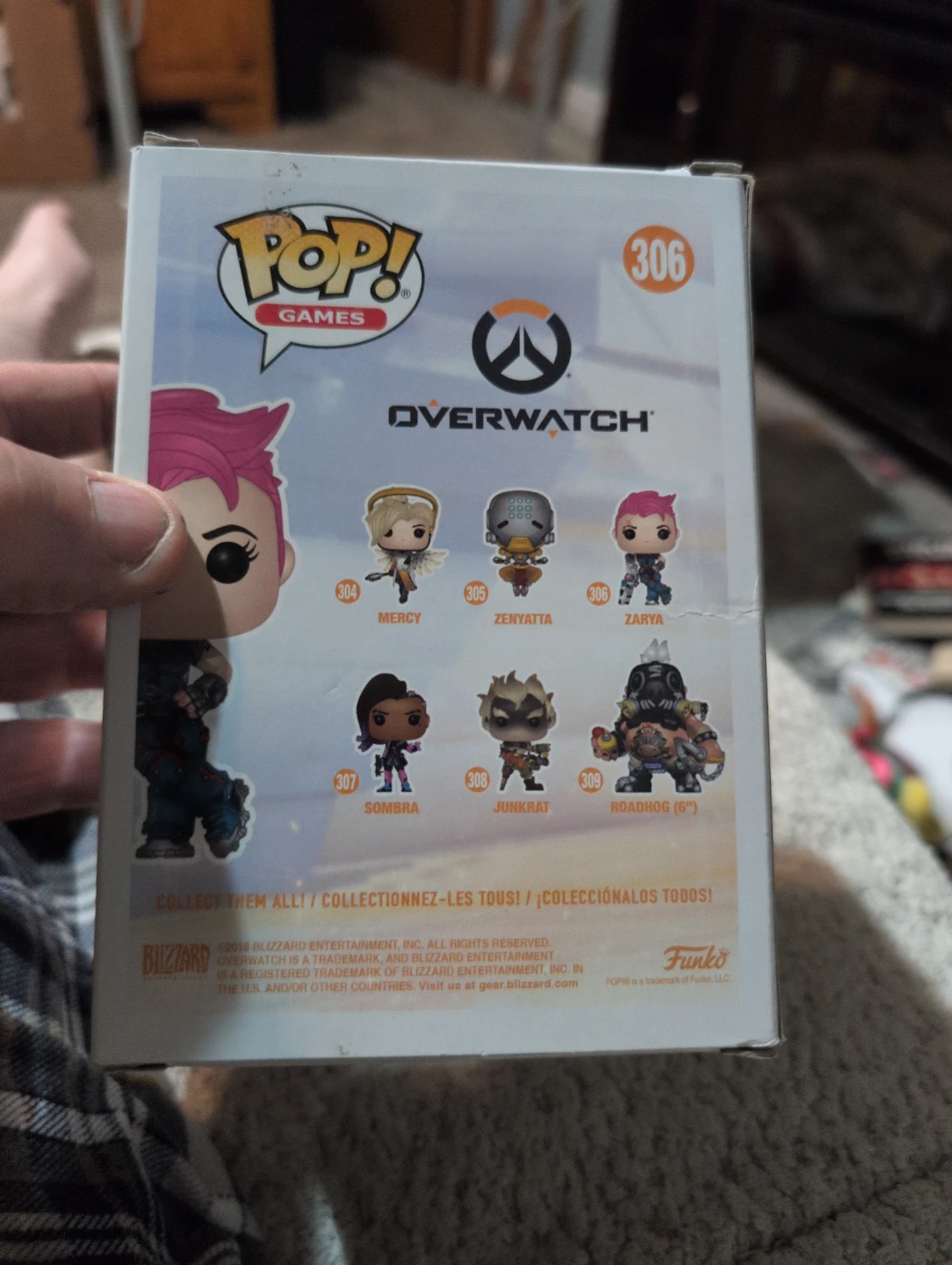 Funko Pop! Games Overwatch Zarya #306 Vinyl Figure - photo 2