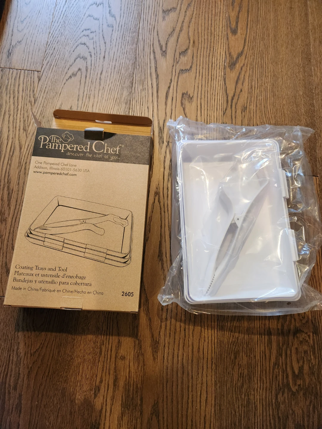 The Pampered Chef Coating Trays and Tool